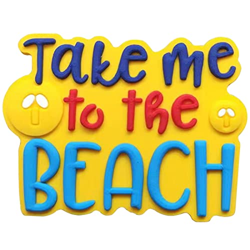 Lckaey Figure 23 PVC Rubber Bag Charms for Beach Bags
