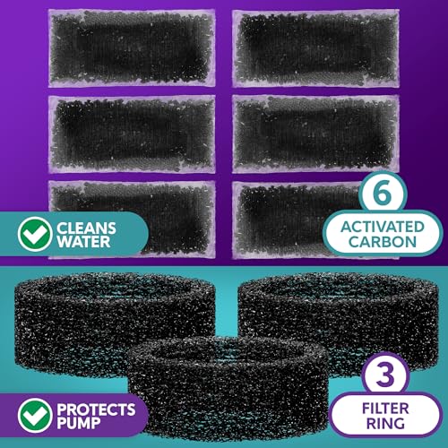 BROOK Glass Pet Fountain Replacement Filter Set - 3-Month Supply