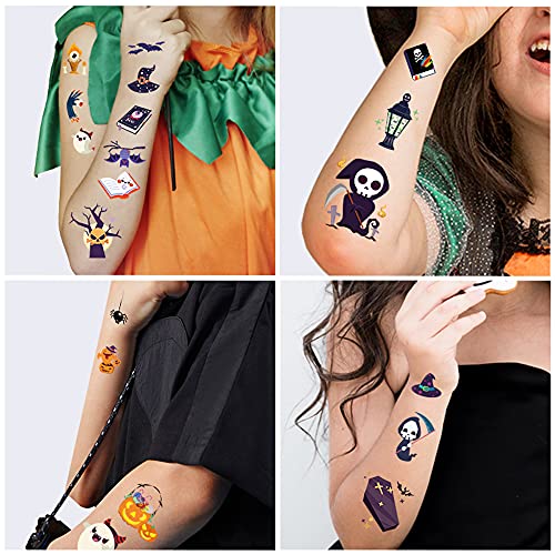 Felico 360PCS Halloween Temporary Tattoos for Kids and Adults