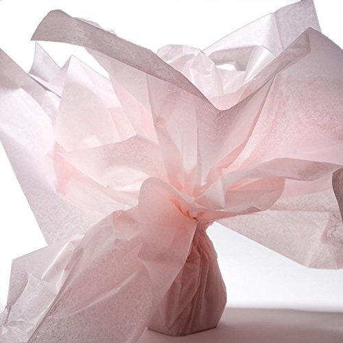 Pink Tissue Paper Sheets 20x26 Inches - Pack of 10 for Gift Wrapping & Crafts