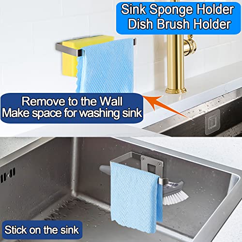 GAViA Stainless Steel Sink Caddy – Removable Sponge Holder & Organizer