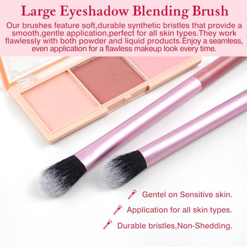 Precision Setting Brush – Ultra Plush Vegan Makeup Brush for Powders & Highlighters
