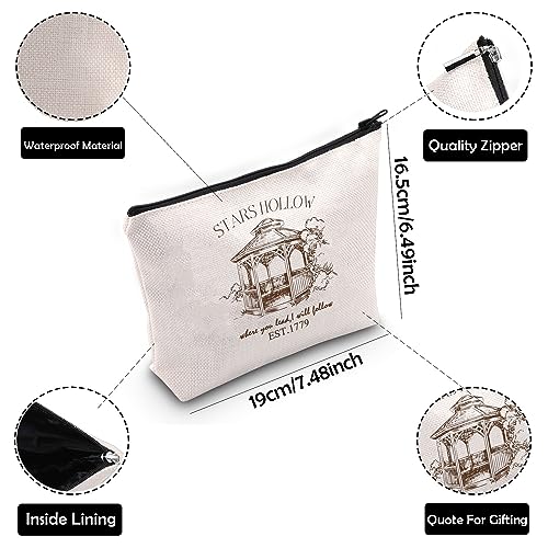 Stars Hollow Makeup Bag Waterproof Cosmetic Pouch TV Fan Gift