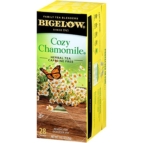 Bigelow Cozy Chamomile Herbal Tea Bags - 28 Count (Pack of 3)