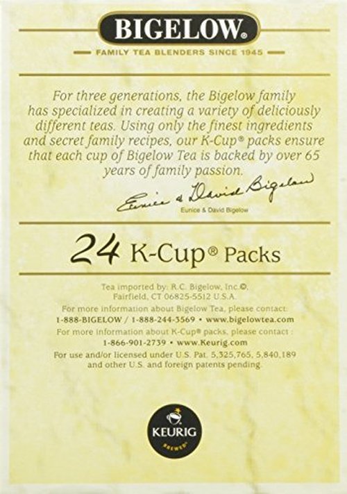 Bigelow K-Cup for Keurig Brewers, Green Tea 24 Count (Pack of 4)