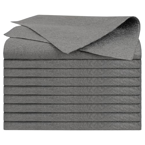10-Pack Reusable Microfiber Magic Cleaning Cloths - 7.87x9.8in