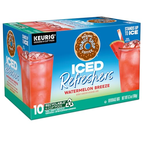 The Original Donut Shop Iced Refreshers Watermelon Breeze - 60 K-Cup Pods
