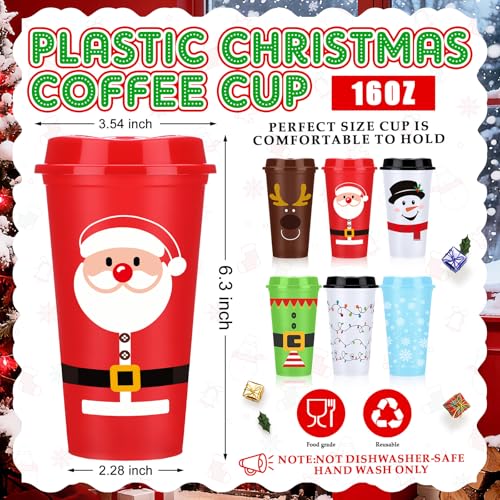 Holiday Gift Set 144 Pcs Christmas Coffee Cups, Sticky Notes & Pens — Coworkers Gifts