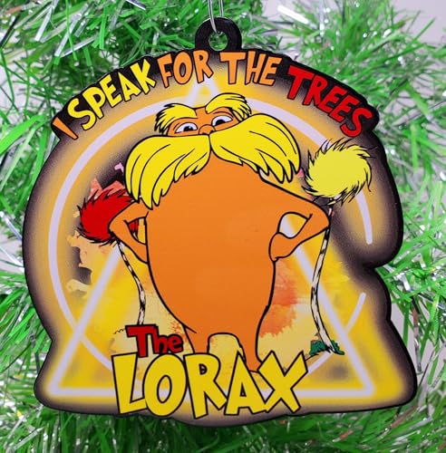 Christmas Tree Ornament - The Trees Cartoon Character with Message