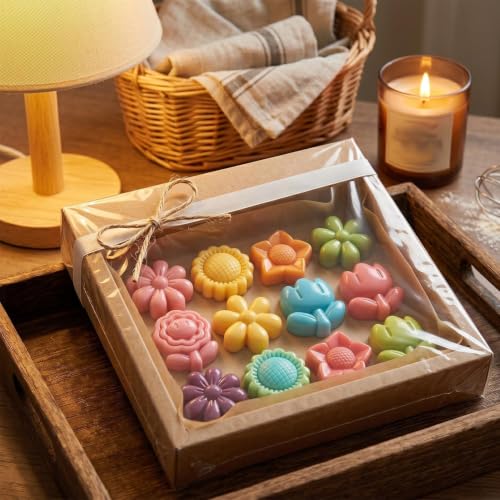 Flower Silicone Candy Molds - Sunflower & Tulip Chocolate Mold