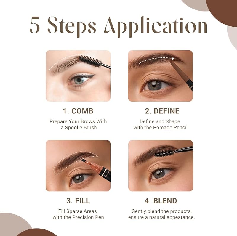 Profusion Cosmetics Good Brow Day Precision Pen & Pomade Pencil Duo - Blonde