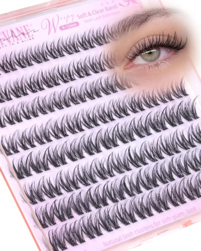 Wispy Lash Clusters Natural Eyelash Extensions 9-12mm