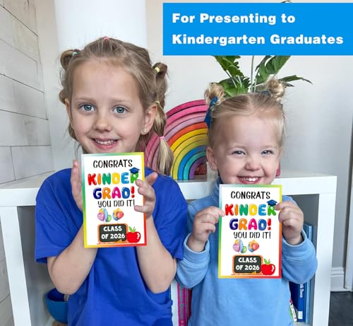 Kindergarten Graduation Card Class of 2026 with Envelope