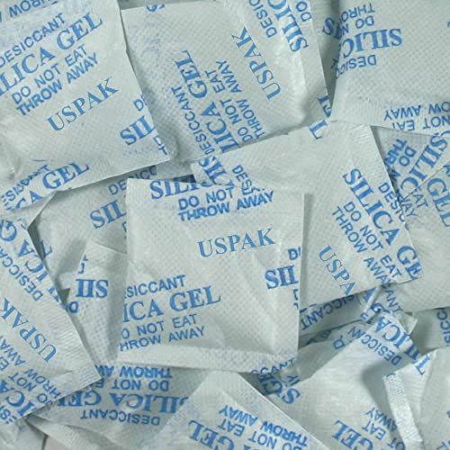 Sohler Silica Gel Desiccant Packs - 5g, 50 Packets for Moisture Control