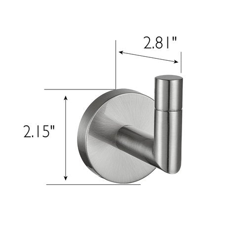 Design House Graz 24-inch Towel Bar in Polished Chrome