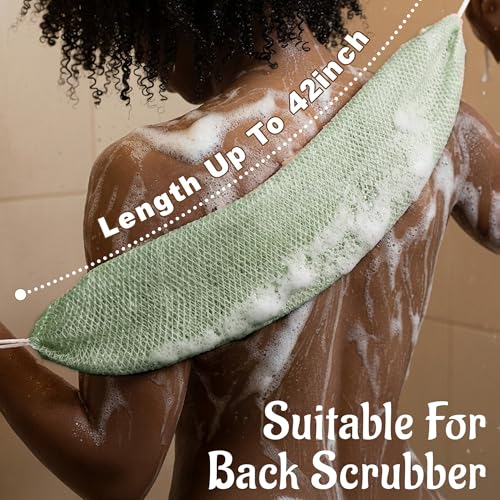 Yiclick Authentic African Net Sponge Exfoliating Body Scrubber