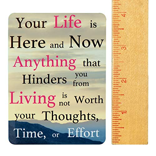 Inspirational Fridge Magnet - 3x4 inches - Positive Quote for Cancer Patients