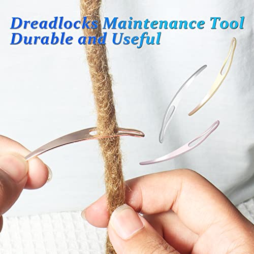 AGBOLO 6PCS Dreadlock Crochet Needle Set – 0.5mm Durable Hooks