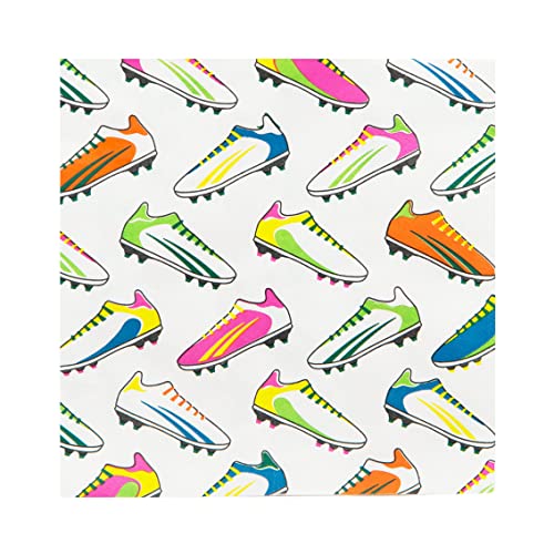 Talking Tables Soccer Party Napkins - Eco-Friendly 20 Pack