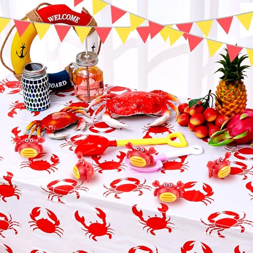 Civaner 6 Pack Mini Crab Pull Back Toy Cars for Kids