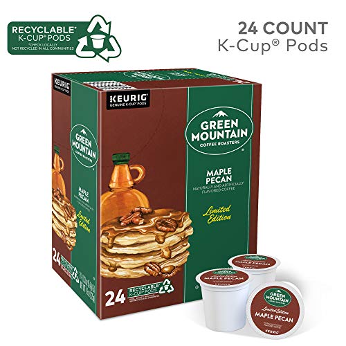 Green Mountain Maple Pecan Coffee Pods - 24 Count K-Cups