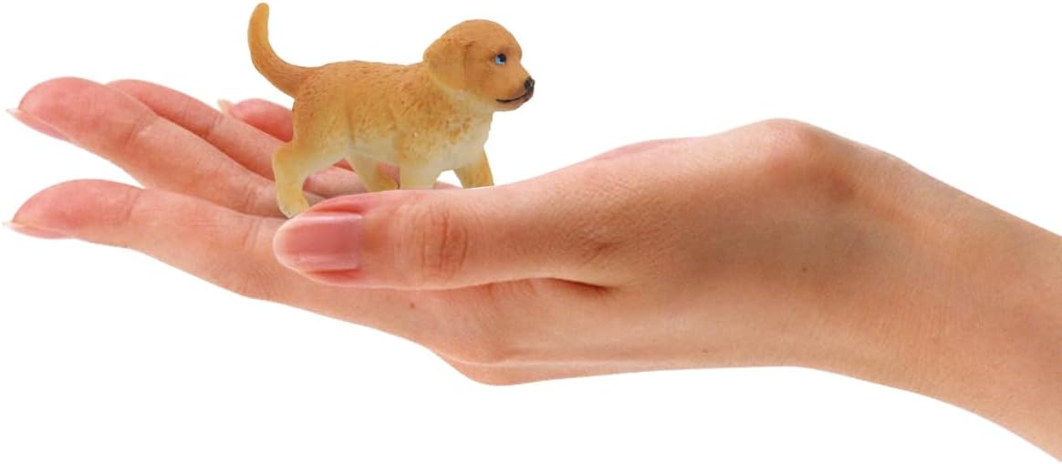 Muchfun 20Pcs Dog Toy Figures - Realistic Animal Figurines for Kids' Cake Toppers