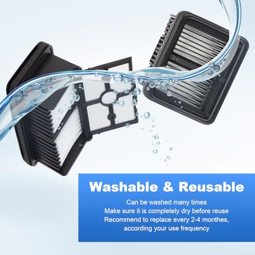 Replacement Vacuum Filters for Dreame H12 Pro - 5 Pack