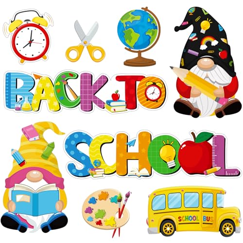 Copkim 9-Piece Back to School Magnetic Stickers Set