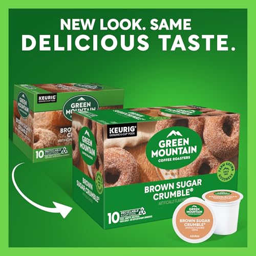 Brown Sugar Crumble K-Cup Pods, Medium Roast Coffee, 60 Count