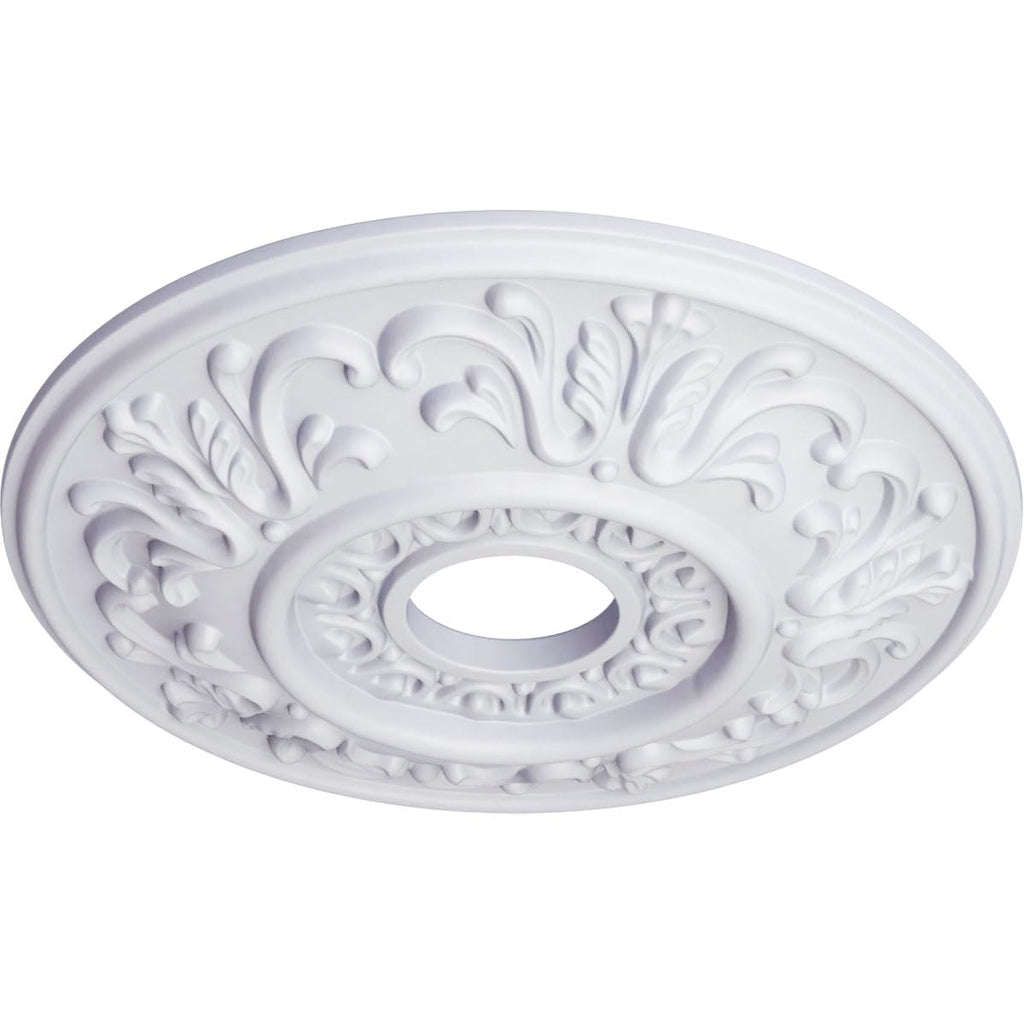 Ekena Millwork CM18VL 18-Inch OD x 3 1/2-Inch ID x 1-Inch P Valletta Ceiling Medallion