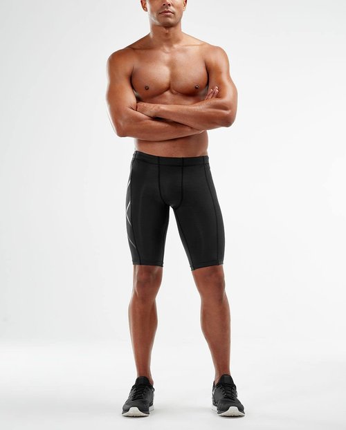 2XU Men's Core Compression Shorts, Black/Nero, Large