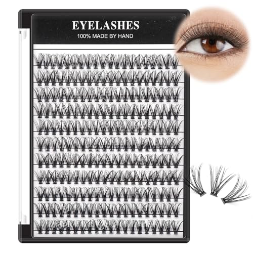VAYATOR 20D Individual Cluster Lashes 20mm Synthetic Mink Wispy Eyelash Tray
