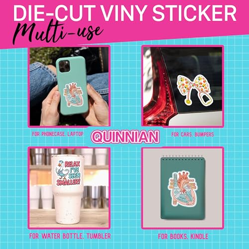 Funny Nurse Sticker Set 3-Piece Waterproof Vinyl Decals