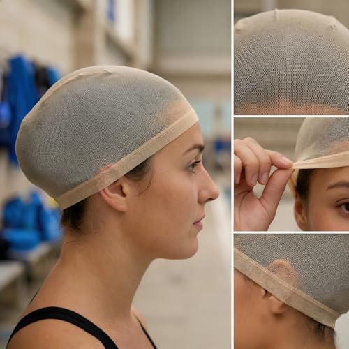 HD Wig Caps for Women - Ultra-Thin Stretchy Nylon Breathable Skull Cap