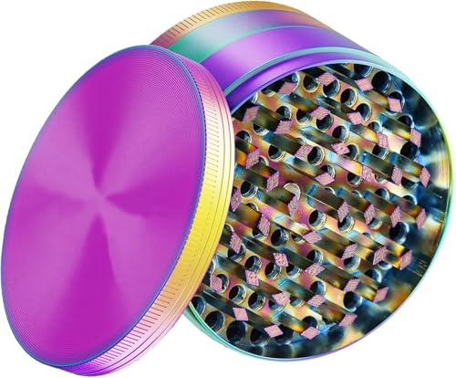 2-Inch Colorful Spice Grinder - Compact Manual Kitchen Tool