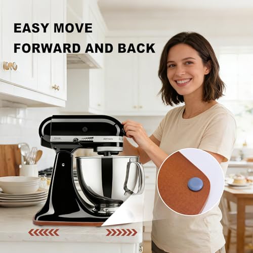 Tilt Head KitchenAid Mixer Slider - 4.5-5QT Dark Wood Tray