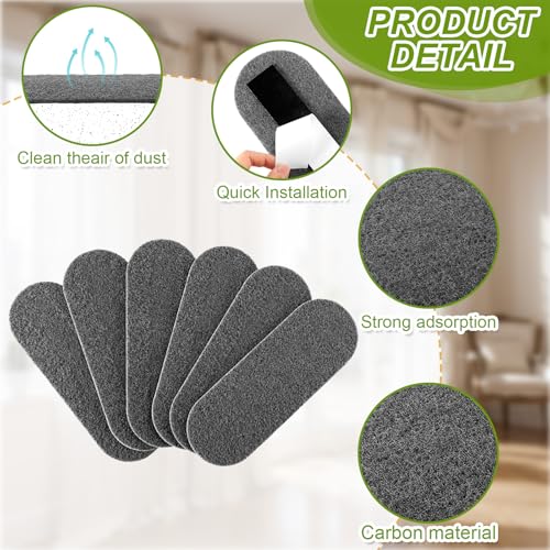Ceiling Fan Filters - 10 Pack Activated Coconut Zeolite Air Purifiers
