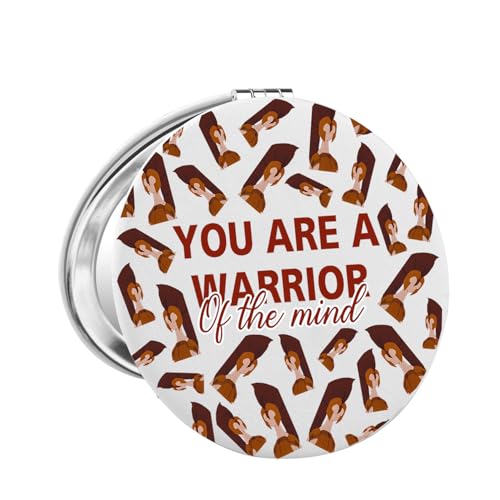 Warrior Makeup Mirror - Greek Mythology Gift by FAADBUK