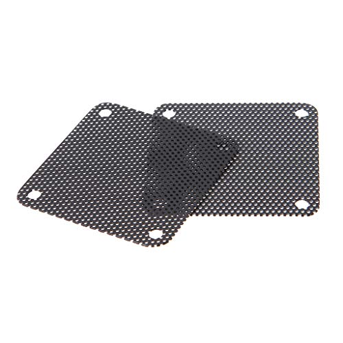 5PCS PC Fan Dust Filter Mesh Cover, 40mm Cuttable PVC Computer Case Guard