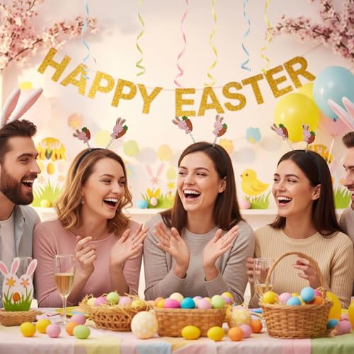 CHUN-YAN Easter Headband Festive Holiday Party Costume Accessory