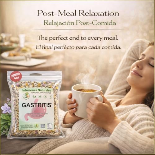 Herbal Tea for Digestive Support - Caffeine-Free, Non-GMO, 4 oz | Gastritis-BYE