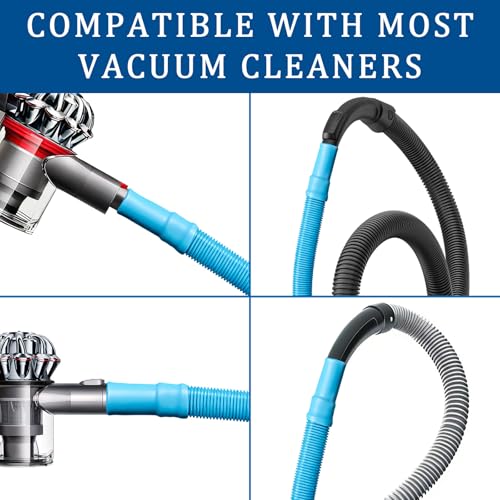 Dryer Vent Cleaner Kit - Universal Vacuum Attachment & Lint Remover Brush