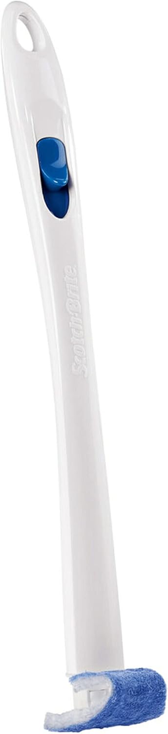 Scotch-Brite Toilet Scrubber Starter Kit - Disposable Refills with Bleach Alternative | Includes Handle & Caddy