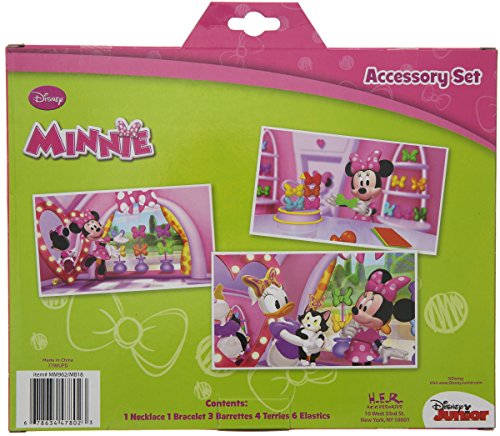Disney Minnie Bowtique 15-Piece Jewelry Accessory Set