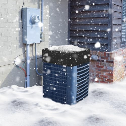 Heavy Duty AC Unit Cover 36x36 Inch - Waterproof Protection with Straps & Bag
