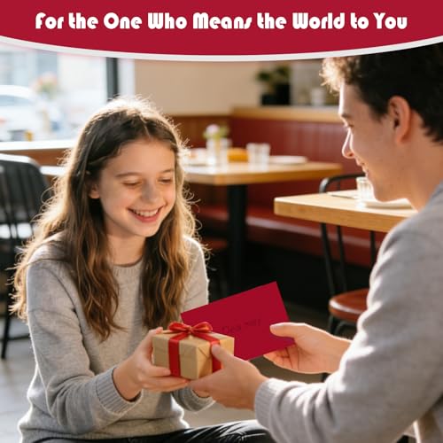 Funny I Love You This Much Greeting Card with Red Envelope