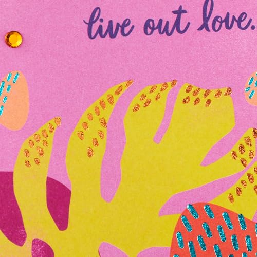 Hallmark Mother's Day Card for Grandma with Foil and Gemstones