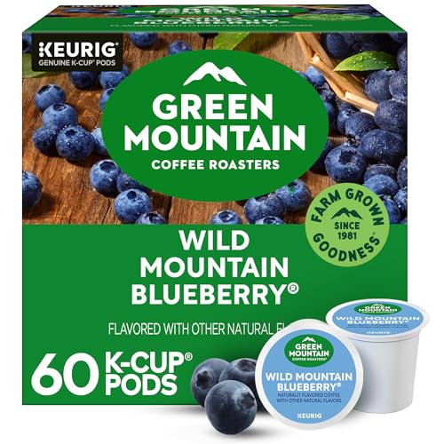 Green Mountain Wild Mountain Blueberry Light Roast K-Cup Pods - 60 Count