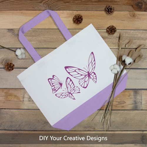 TOPDesign Large 12oz Cotton Canvas Tote Bag - Reusable & Durable