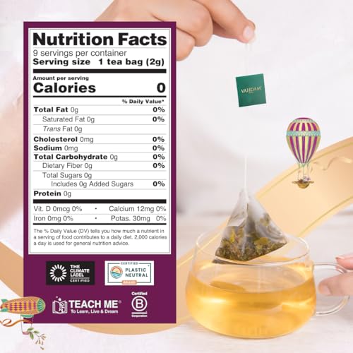 Limited Edition Assorted Tea Gift Set for Mom - 9 Pyramid Bags